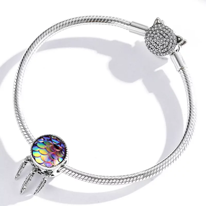 (imagen para) Charm estilo Pandora de atrapasueños - SCC1985 - Ver 3