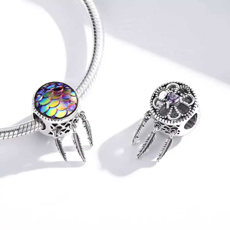 (imagen para) Charm estilo Pandora de atrapasueños - SCC1985 - Ver 4