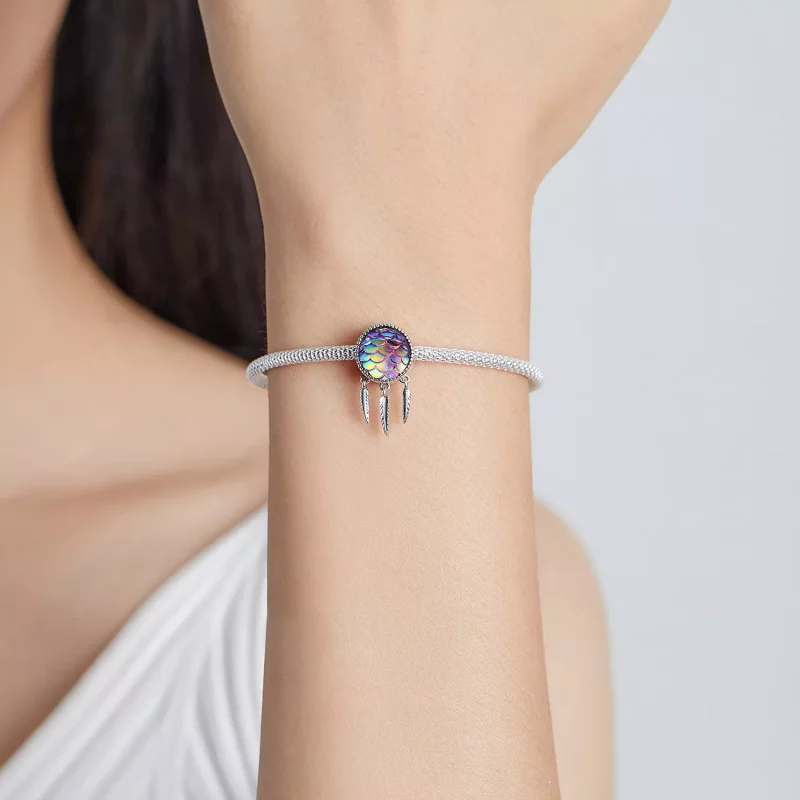 (imagen para) Charm estilo Pandora de atrapasueños - SCC1985 - Ver 5