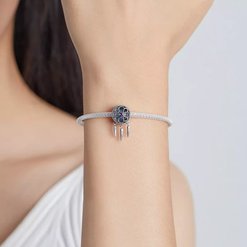 (imagen para) Charm estilo Pandora de atrapasueños - SCC1985 - Ver 6