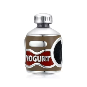 (imagen para) Charm estilo Pandora de botella de yogur - SCC1967