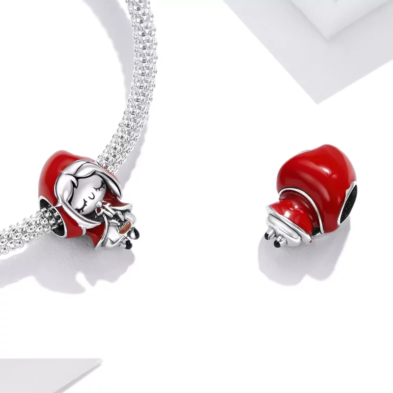 (imagen para) Charm estilo Pandora de Caperucita Roja - SCC1890 - Ver 4