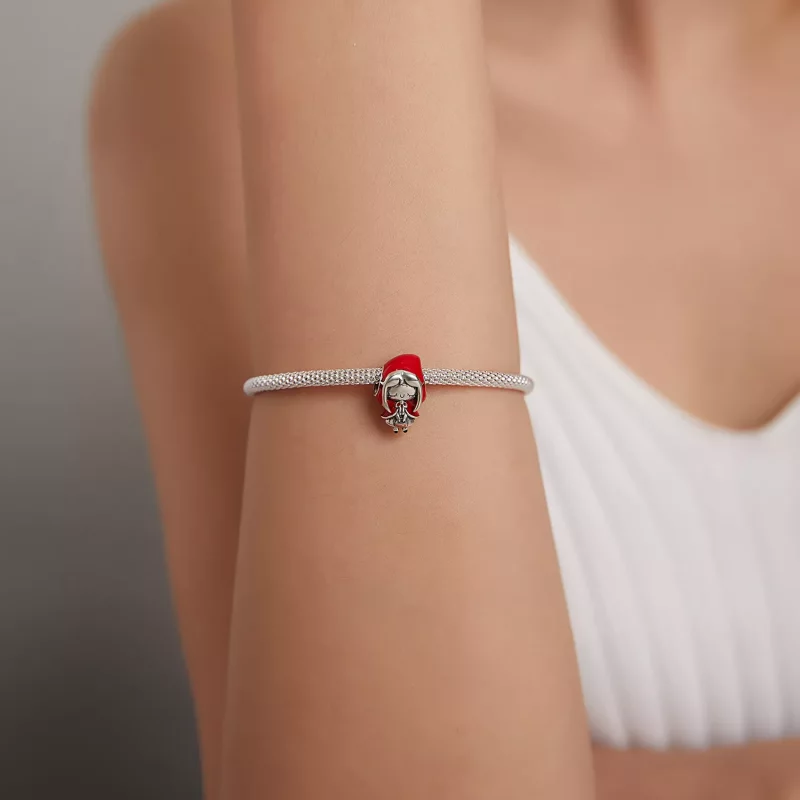 (imagen para) Charm estilo Pandora de Caperucita Roja - SCC1890 - Ver 5