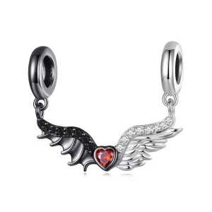 (imagen para) Charm estilo Pandora de diablos y ángeles - BSC693