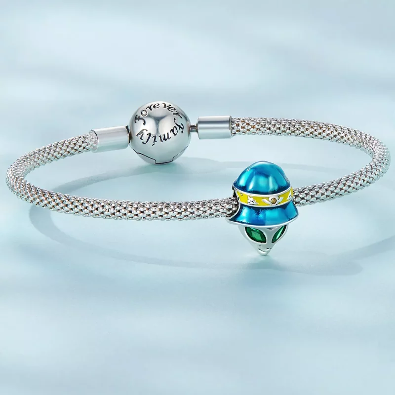 (imagen para) Charm estilo Pandora de Extraterrestre Extraño - SCC2393 - Ver 5