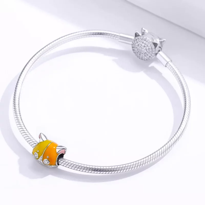 (imagen para) Charm estilo Pandora de Garfield - BSC189 - Ver 3