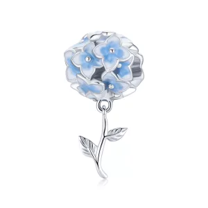 Charm estilo Pandora de Hortensia - BSC392 (imagen para) Charm estilo Pandora de Hortensia - BSC392