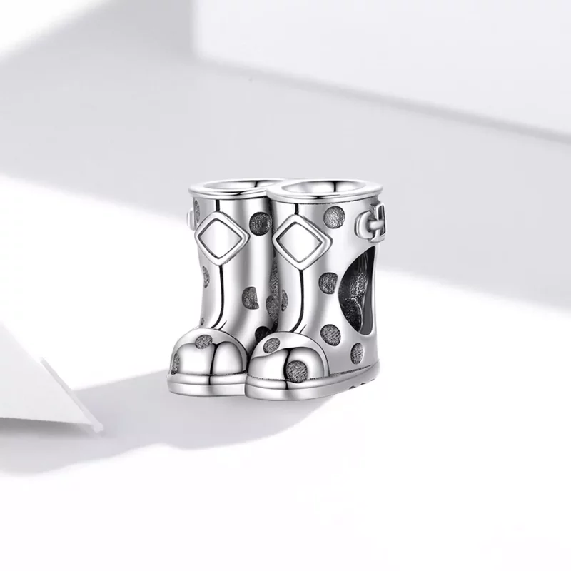 (imagen para) Charm estilo Pandora de mini botas - SCC1924 - Ver 2