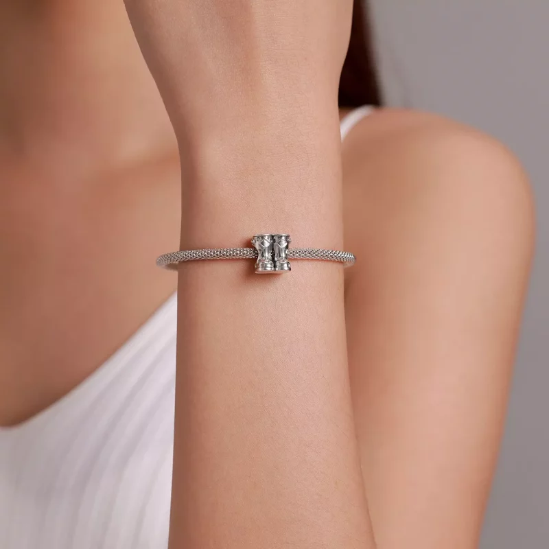 (imagen para) Charm estilo Pandora de mini botas - SCC1924 - Ver 5