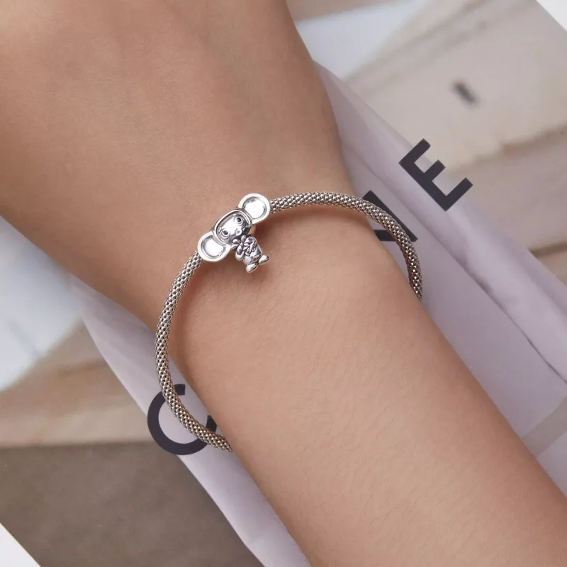 (imagen para) Charm estilo Pandora de mono de orejas grandes - SCC2387 - Ver 6