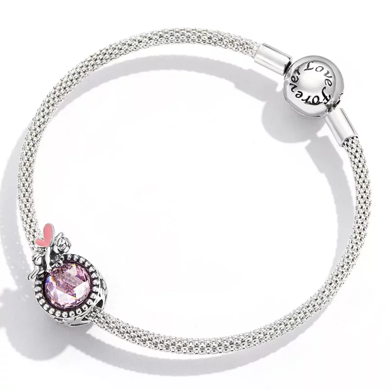 (imagen para) Charm estilo Pandora de Orbe de Elfo - BSC591 - Ver 4