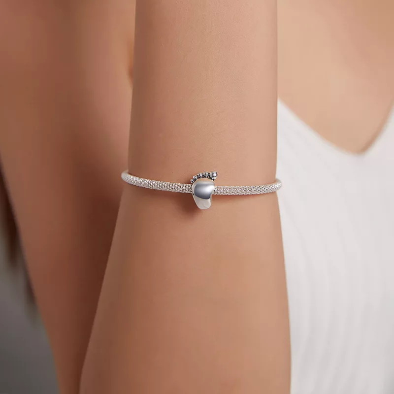 (imagen para) Charm estilo Pandora de pies enamorados - SCC1901 - Ver 6