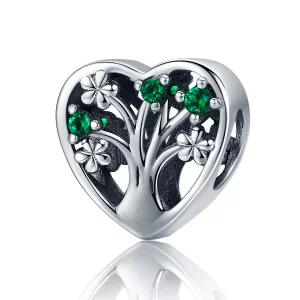 (imagen para) Charm estilo Pandora de plata con árbol de la vida - SCC221