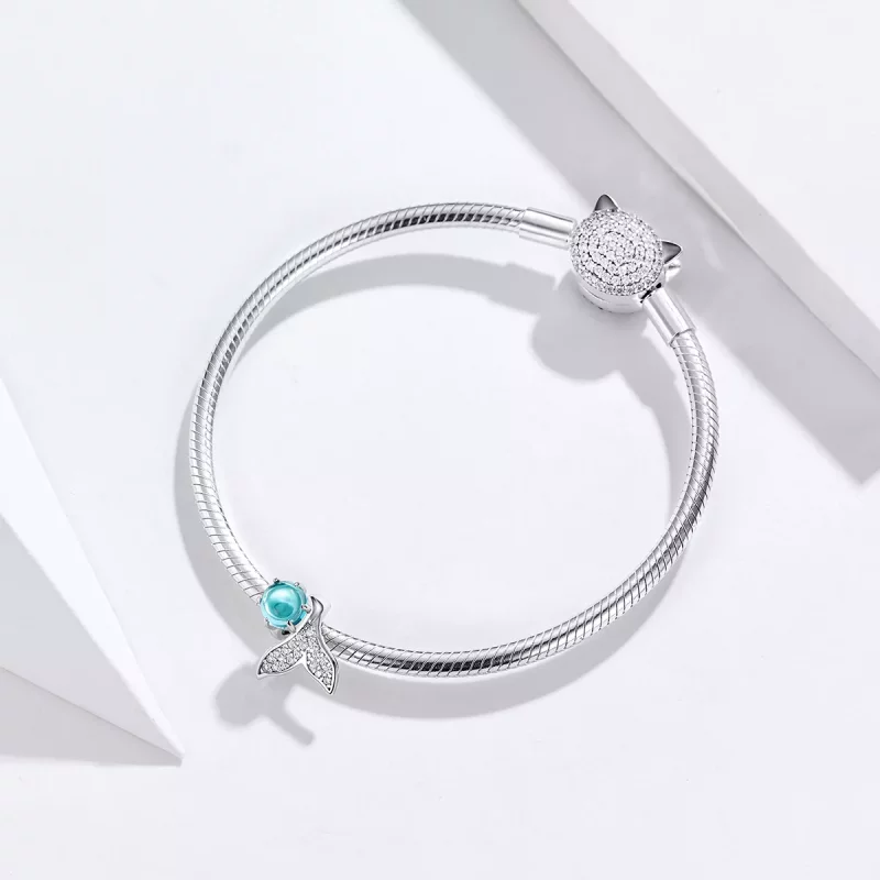 (imagen para) Charm estilo Pandora de plata Lágrimas de Sirena - SCC1226 - Ver 4