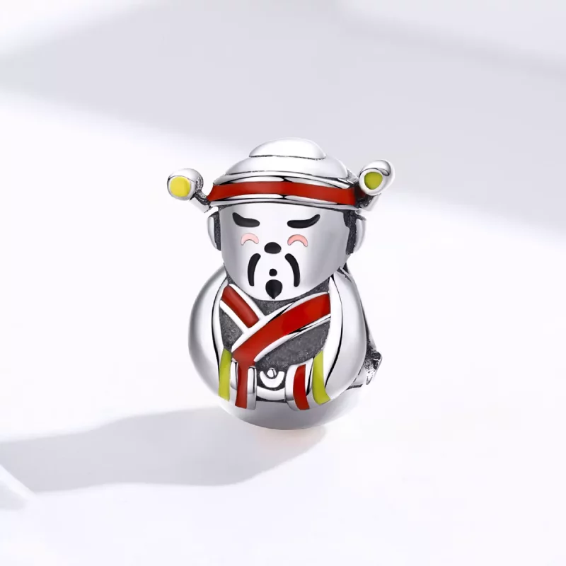 (imagen para) Charm estilo Pandora de plata Maestro de la Riqueza - SCC1373 - Ver 3