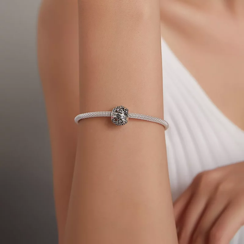 (imagen para) Charm estilo Pandora de árbol familiar - BSC489 - Ver 5