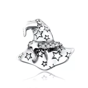 (imagen para) Charm estilo Pandora de Sombrero Seleccionador de Plata - SCC1621