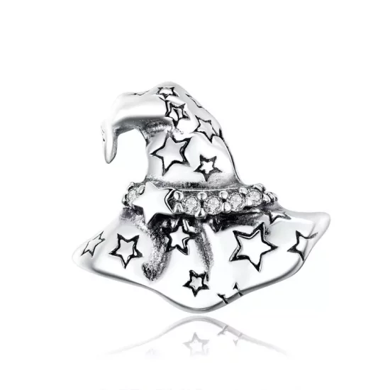 (imagen para) Charm estilo Pandora de Sombrero Seleccionador de Plata - SCC1621