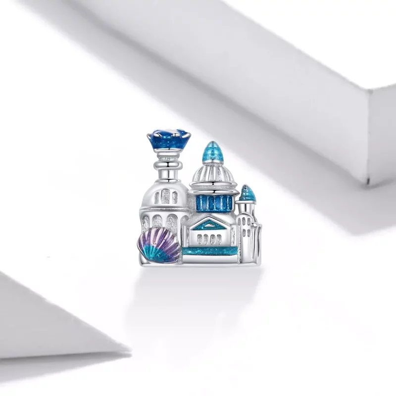 (imagen para) Charm estilo Pandora del Castillo Fantasía - BSC432 - Ver 2