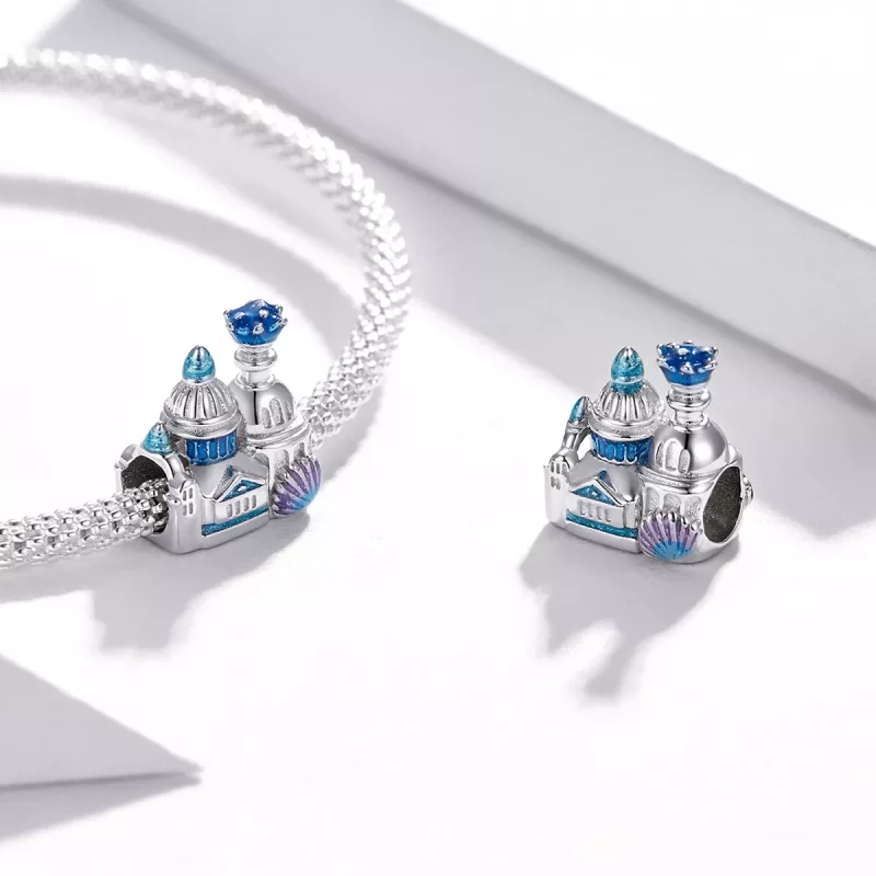 (imagen para) Charm estilo Pandora del Castillo Fantasía - BSC432 - Ver 4