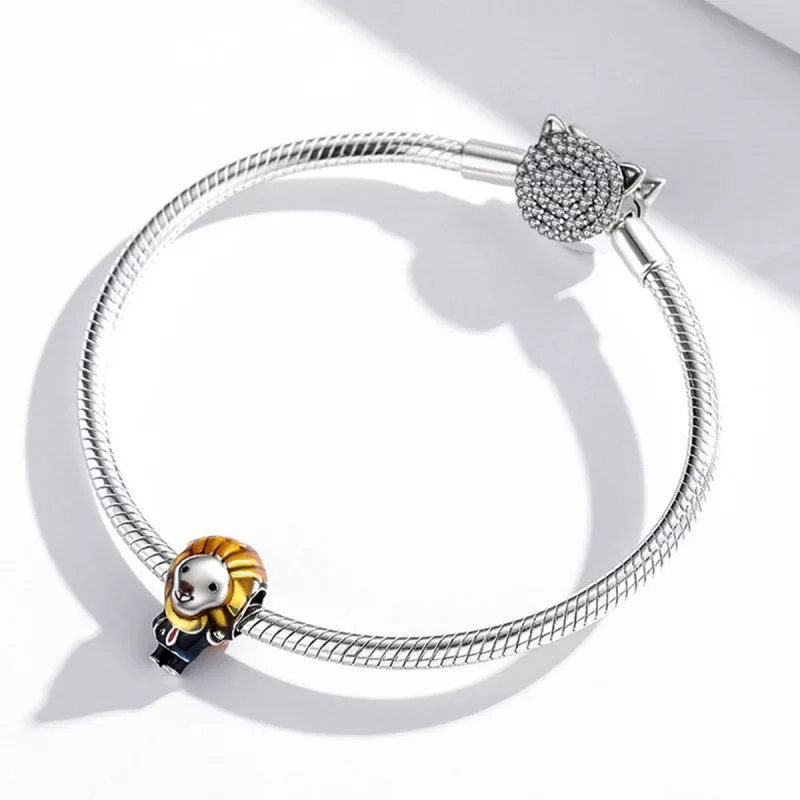 (imagen para) Charm estilo Pandora del León Mayor - SCC1963 - Ver 3