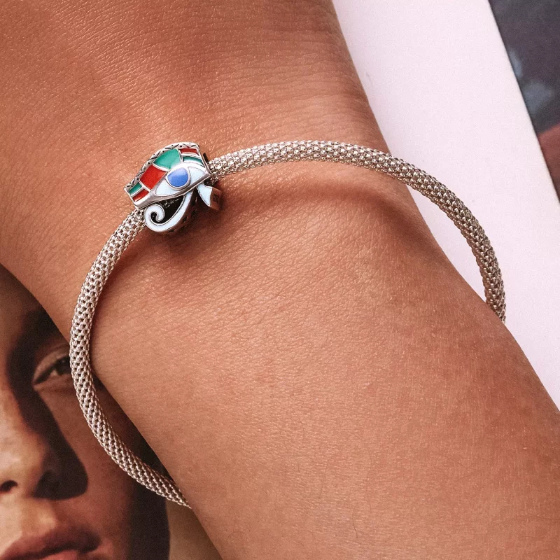 (imagen para) Charm estilo Pandora del Ojo de Horus - SCC2256 - Ver 6