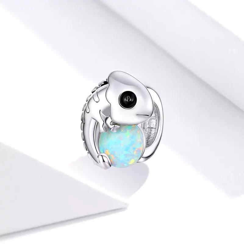 (imagen para) Charm estilo Pandora divertido camaleón - BSC254 - Ver 2