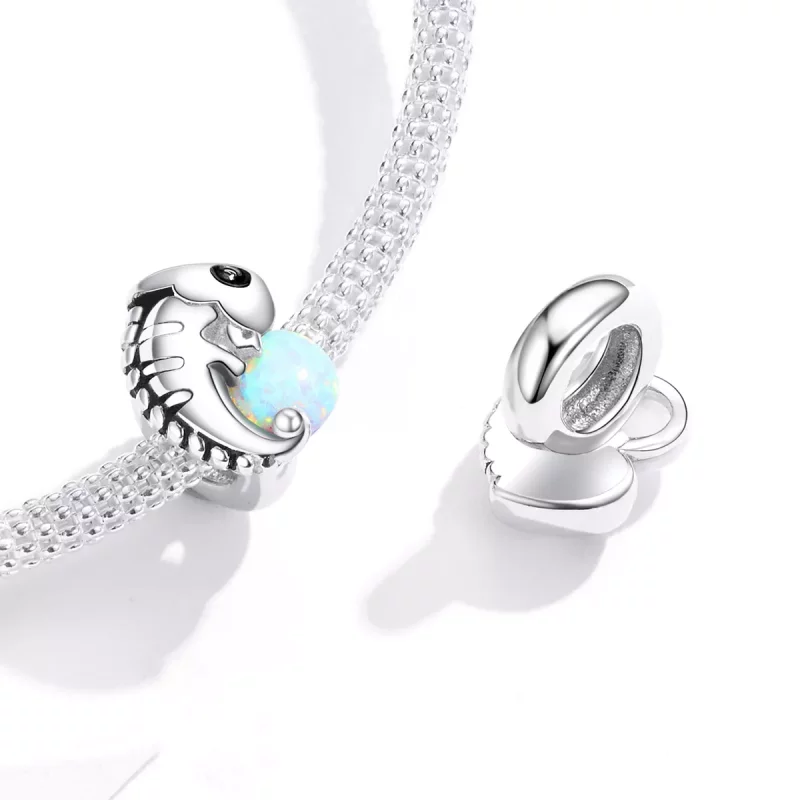 (imagen para) Charm estilo Pandora divertido camaleón - BSC254 - Ver 4