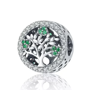 (imagen para) Charm estilo Pandora en plata con diseño de árbol de la vida - SCC919