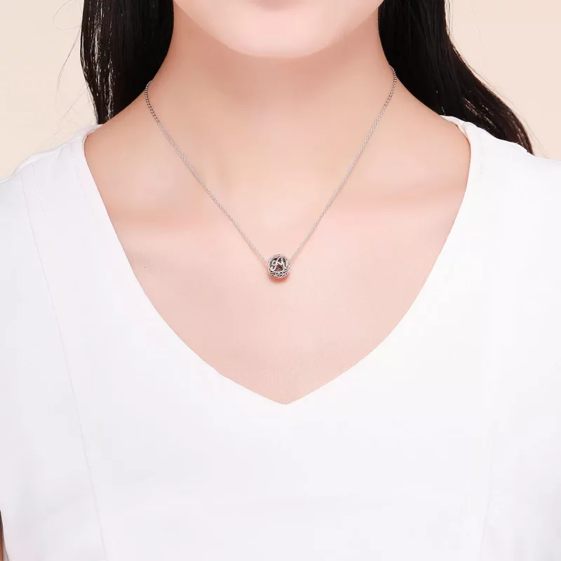 (imagen para) Charm estilo Pandora letra-A - SCC738-A - Ver 5