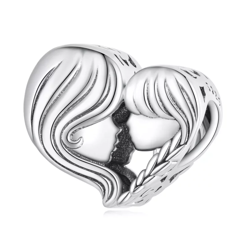 (imagen para) Charm estilo Pandora Madre e Hija - BSC687