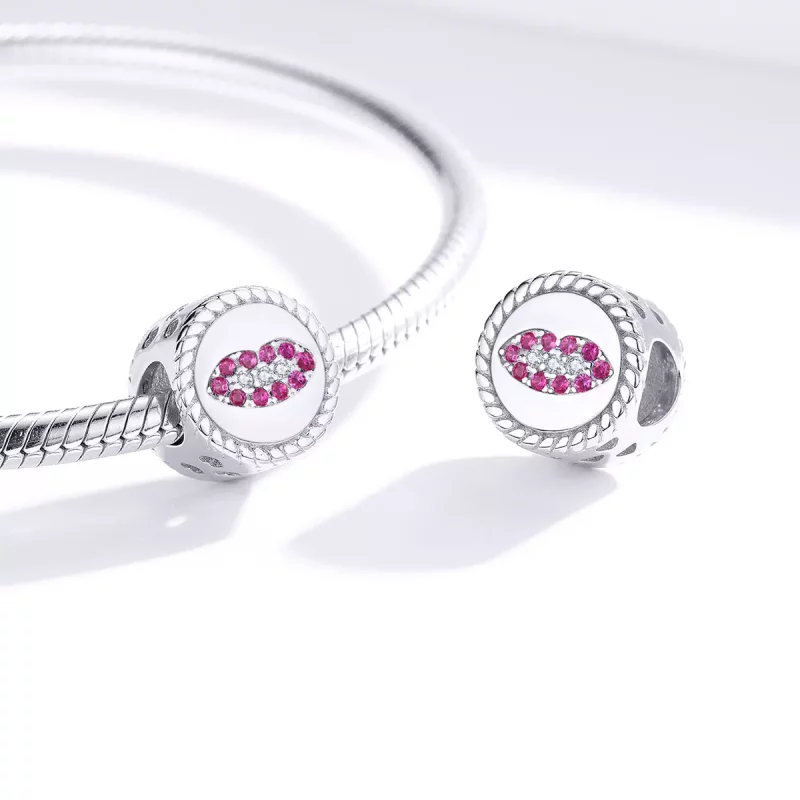 (imagen para) Charm estilo Pandora Marca de Amor - SCC1347 - Ver 2