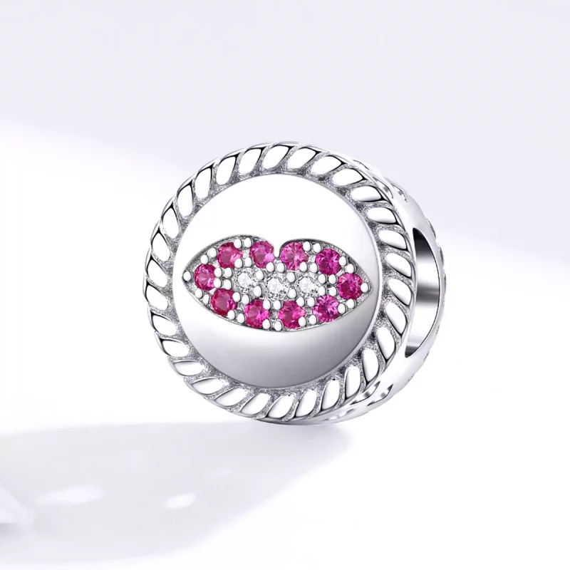 (imagen para) Charm estilo Pandora Marca de Amor - SCC1347 - Ver 3