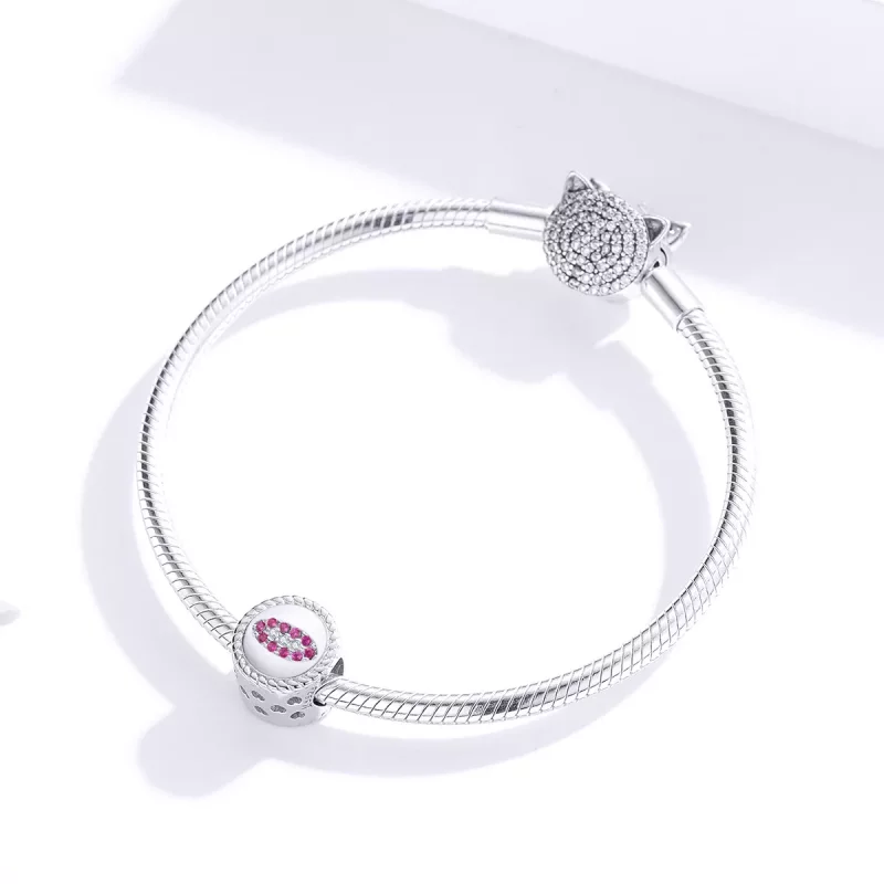(imagen para) Charm estilo Pandora Marca de Amor - SCC1347 - Ver 4