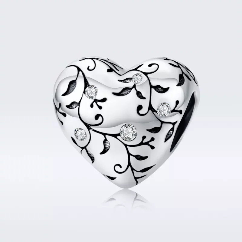 (imagen para) Charm estilo Pandora plateado con diseños retro - SCC1323 - Ver 5