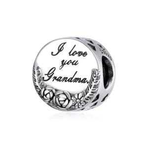 Charm estilo Pandora plateado "Te quiero Abuela Gigi" - SCC1762 (imagen para) Charm estilo Pandora plateado "Te quiero Abuela Gigi" - SCC1762