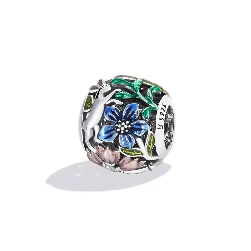 (imagen para) Charm estilo Pandora Secretos de la Jungla - SCC2208 - Ver 2