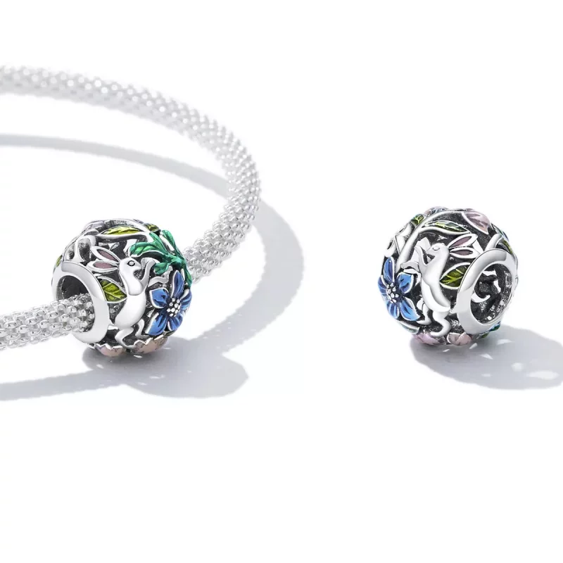 (imagen para) Charm estilo Pandora Secretos de la Jungla - SCC2208 - Ver 4