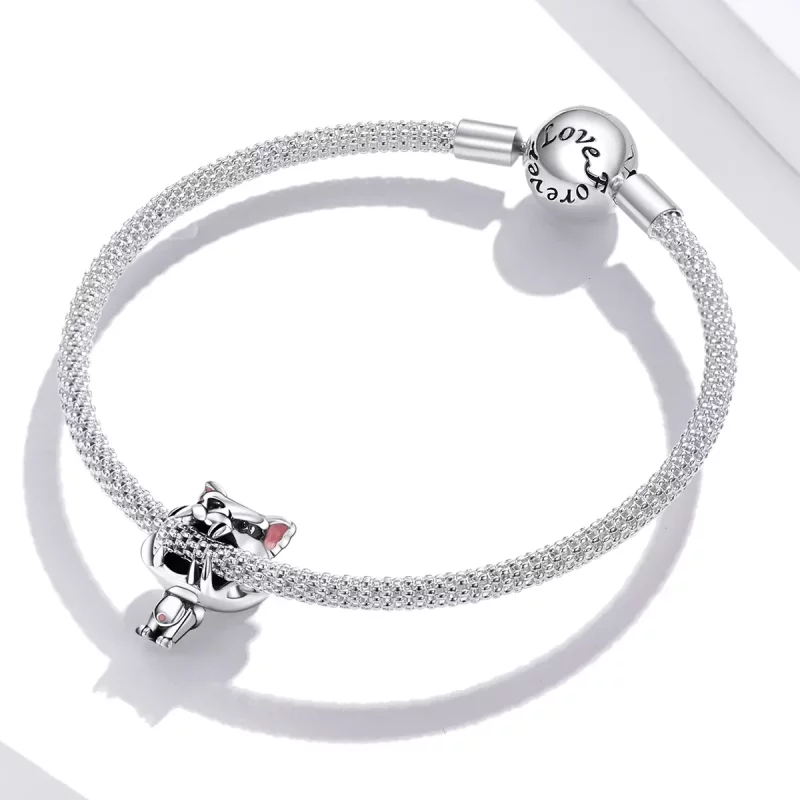 (imagen para) Charm estilo Pandora Sr Lobo - SCC1891 - Ver 3