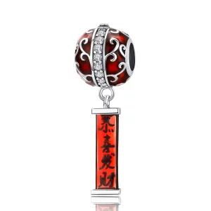 (imagen para) Charm Linterna de Plata Estilo Pandora - BSC134