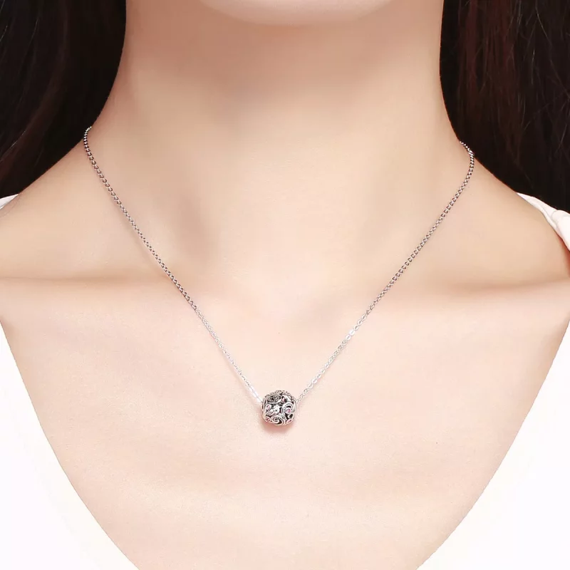 (imagen para) Charm Messenger de Amor en Plata Estilo Pandora - SCC1014 - Ver 5