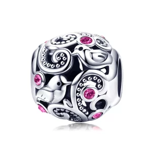 (imagen para) Charm Messenger de Amor en Plata Estilo Pandora - SCC1014