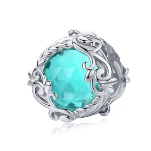 (imagen para) Charm Pandora de estilo plateado "Jardín Secreto" - BSC105