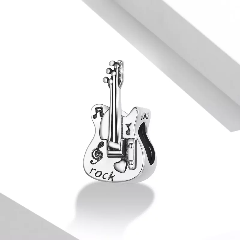 (imagen para) Charm Pandora de Estilo Vintage con Bajo - SCC2076 - Ver 2