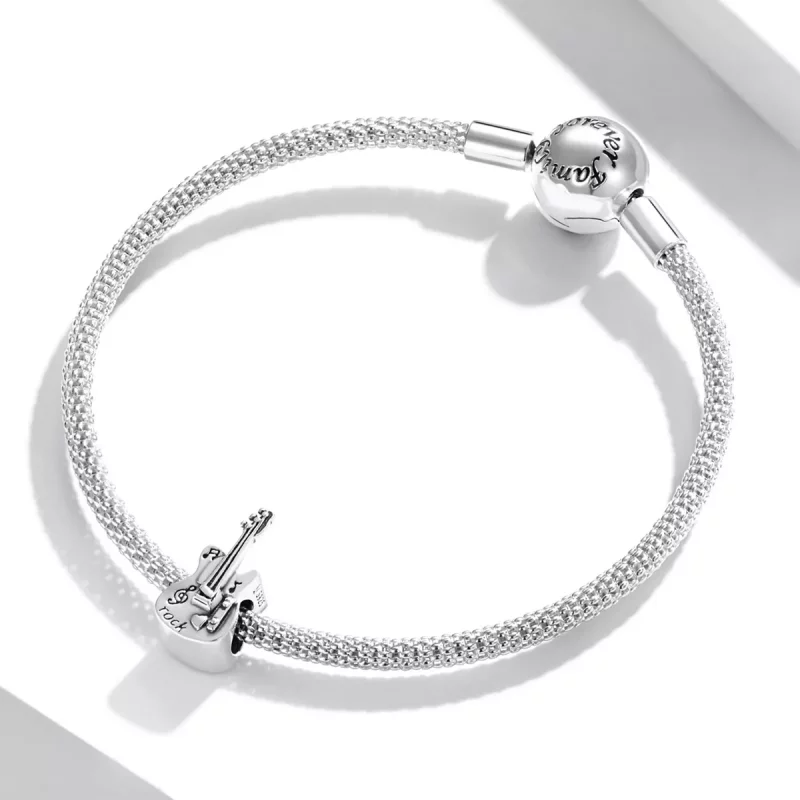(imagen para) Charm Pandora de Estilo Vintage con Bajo - SCC2076 - Ver 3
