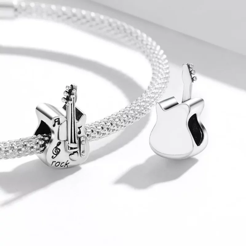 (imagen para) Charm Pandora de Estilo Vintage con Bajo - SCC2076 - Ver 4