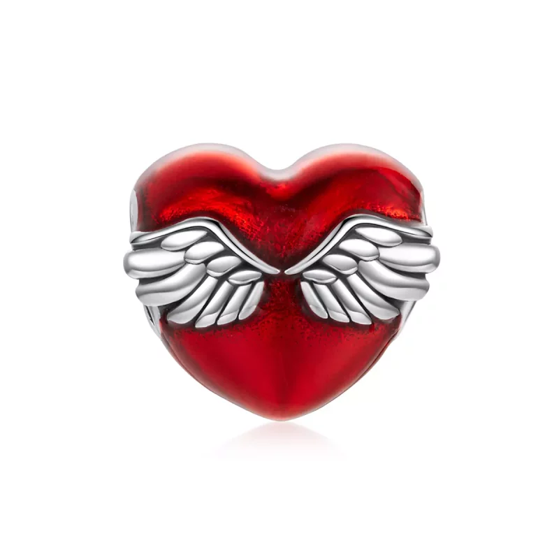 (imagen para) Charm Pandora de Plata Estilo Amor y Abrazos - SCC1847 - Ver 2