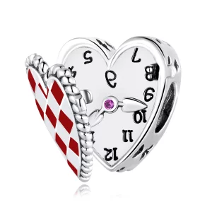 Charm Pandora en estilo de reloj de amor - SCC2245 (imagen para) Charm Pandora en estilo de reloj de amor - SCC2245