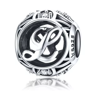 (imagen para) Charm Pandora estilo letra L - SCC738-L