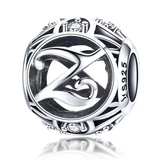 (imagen para) Charm Pandora estilo letra-Z - SCC738-Z